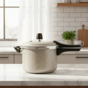 Panela De Pressão Antiaderente Fecho Externo Vanila 5 Litros - Imagem 3