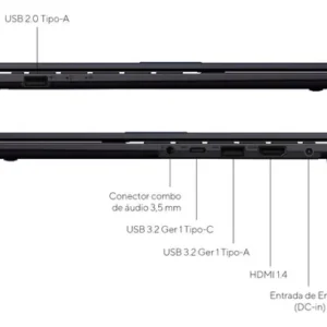 Notebook Asus Vivobook Go 15 Bq5314ws Athlon 4gb 128gb W11 - Imagem 11