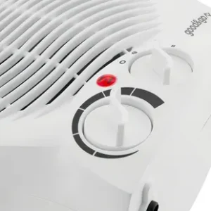 Aquecedor Caloventor Elétrico Good&Go GG-AQ01 2000W Portátil Com Termostato Branco - Imagem 7