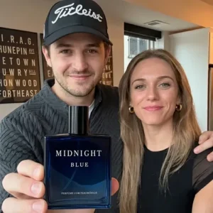 Perfume Masculino Midnight Blue 100 Ml Essencia Arabe - Imagem 8