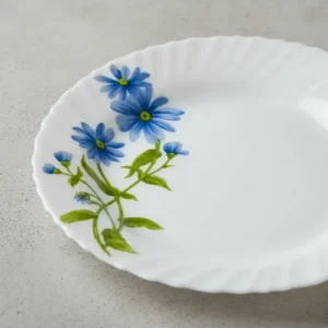 Aparelho De Jantar E Chá 20 Peças Opaline Branco Mesa Posta - Imagem 4