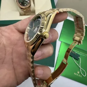 Relógio Rolex Day-date Automático Vidro Safira - Imagem 8