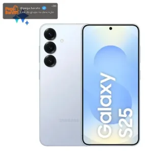 Samsung Galaxy S25 5G, 256GB, 12GB, Câmera Tripla - Azul claro - Imagem 1