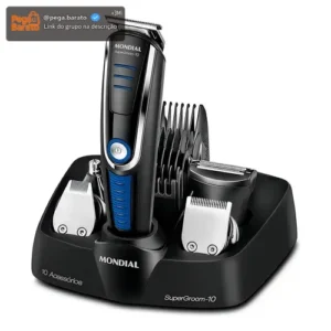 Aparador De Pelos Super Groom 10 Mondial 6W Bivolt BG-03 - Imagem 1