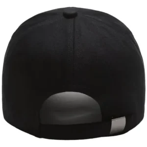 Kit 05 Boné Preto Algodão Liso Aba Curva Unissex Atacado Top - Imagem 4