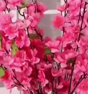 Kit 10 Flor Artificial Cerejeira Galhos Decoraçã Par Quartos - Imagem 2
