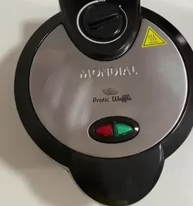 Máquina De Waffles Antiaderente Mondial Pratic Gw01 1200w - Imagem 2