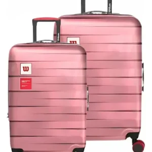 Kit 2 Malas Viagem Wilson Segredo Embutido Pm Anac 23kg Rose - Imagem 3