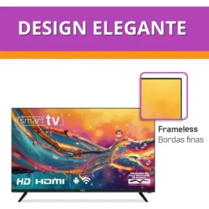 Smart Tv Hq 24 Led 3 Hdmi 2 Usb Wi-fi Android Hqs24nkhm - Imagem 3