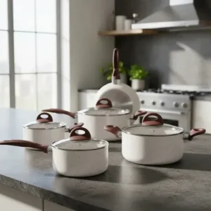 Jogo De Panelas Smart Plus Vanilla Indução Cerâmico 5peças Brinox 4774/101 - Imagem 7