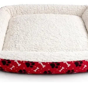 Cama Pet Cachorro Grande Impermeável 70x70 Sherpa Lavável - Imagem 6