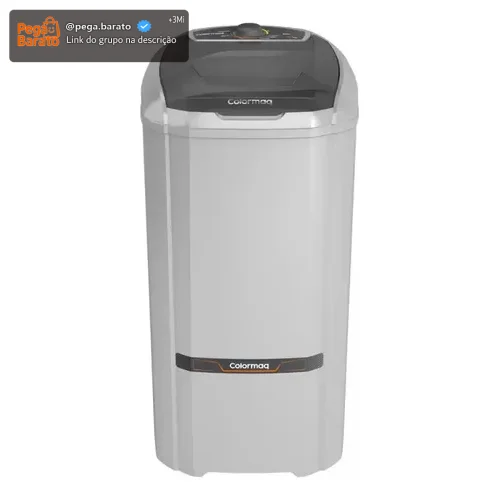 Tanquinho Colormaq Lavadora Roupas Semi-automática Lcs 10kg Cor Prata