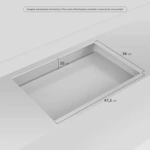 Cooktop 5 Bocas Atlas Agile Up com Mesa De Vidro A Gás Preto Bivolt - Imagem 5