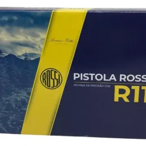 Pistola Rossi Co2 C11 R11 Bbs Aço 6mm + Kit 10 Co2 Alvo Preto 6 Mm - Imagem 5