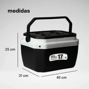 Caixa Térmica 17 Litros Cooler Praia Churrasco Paramount - Imagem 7
