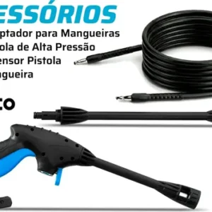 Lavadora De Alta Pressão Jato Compacta Philco Plp2200 1300w 1300 Psi/libras 312l/h Lança Regulável 127v - Imagem 8