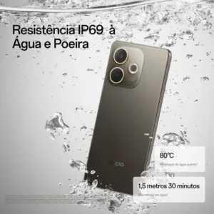 Smartphone OPPO A5 Pro 256GB 8GB RAM 5G IP69 Chocolate - Imagem 4