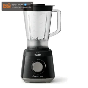 Liquidificador Daily Jarra San 600W RI2112 2l Cor Preto Philips Walita - Imagem 1
