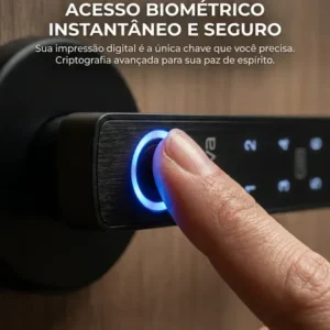 Fechadura Eletronica A Prova D'água Interna E Externa Nova - Imagem 4