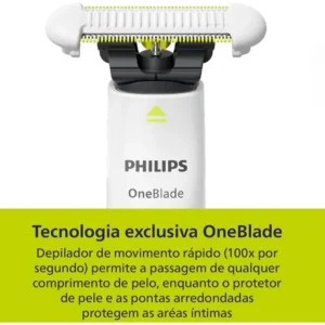 Aparador E Raspador Oneblade Intimate Qp1924/10 Philips - Imagem 4