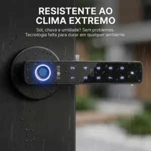 Fechadura Eletronica A Prova D'água Interna E Externa Nova - Imagem 6