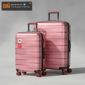 Kit 2 Malas Viagem Wilson Segredo Embutido Pm Anac 23kg Rose - Imagem 1