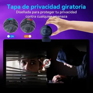 EMEET S600 4K 30FPS Webcam 1080P 60Fps Camera Para Pc Kit Videoconfercncia Live Streaming Com Tripé Autofoco Microfone - Imagem 9