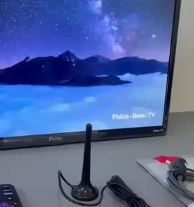 Tv Smart Digital 12v 24 Pol 12 Volts Para Caminhão + Antena - Imagem 2