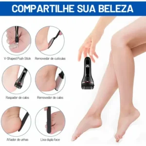 Kit 18 Lixador Para Pés Elétrico Esfoliante Removedor Calos - Imagem 5