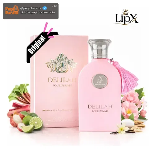 Perfume Árabe Delilah Maison Alhambra Eau De Parfum 100ml lipx
