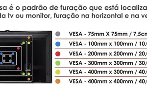 Suporte TV Fixo Universal 10" a 100" Polegadas Forte Para Todas as Marcas - Imagem 8