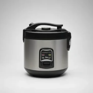 Panela Elétrica de Arroz Agratto PAI6X 400W Inox com Tampa de Vidro Antiaderente Função Aquecer para Arroz e Legumes Compacta - Imagem 7
