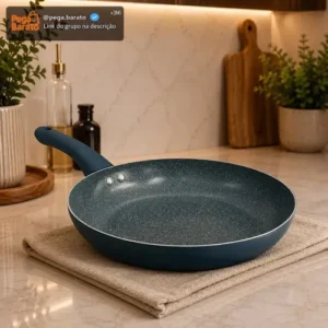 Frigideira Antiaderente THL HOME Cerâmica Azul 24cm Para os Tipos de Fogão - Imagem 1