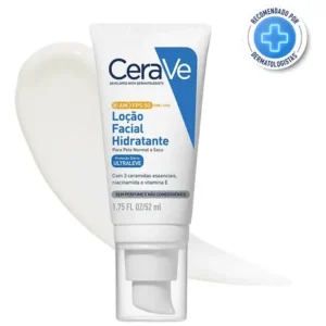 Cerave Loção Facial Hidratante Com Proteção Solar Fps50 52ml - Imagem 2