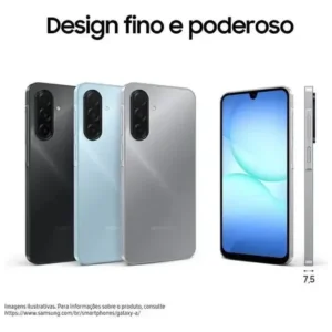 Celular Samsung Galaxy A17 Com Ia, 128gb, 4gb Ram, Câm De 50mp, Tela De 6.7 , Nfc, Ip54 - Azul - Imagem 6