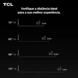 Smart TV 65 Tcl 4K Uhd Qled 65t6c - Imagem 8