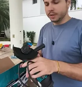 Esmerilhadeira Lixadeira 220v Angular 115mm 11000rpm - Imagem 2