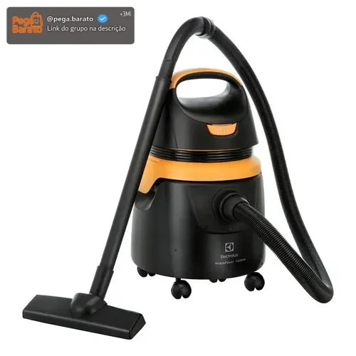Aspirador de Pó e Água Electrolux Acqua Power 1400W 11L com Função Sopro, Rodas 360°, Alta Sucção e Acessórios para Limpeza Residencial e Automotiva AQP20