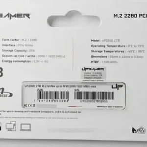 SSD M.2 NVMe 2TB UP Gamer Interno Para Desktop e Notebook - Imagem 9