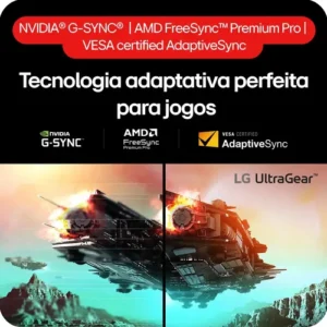 Monitor LG OLED UltraGear 27GX704A-B 27", 240Hz, QuadHD 2K, 0.03ms (GtG), NVIDIA G-SYNC, AMD FreeSync Premium Pro, Vesa AdaptiveSync, HDR True Black 400 - Imagem 8