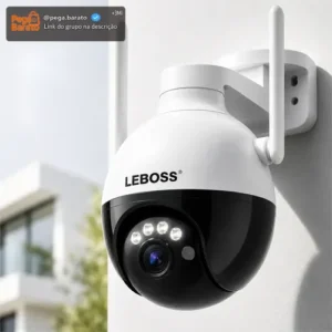 Câmera Dome Wi-fi Ptz 1080p Visão Noturna 30m Rotação 360° - Imagem 1