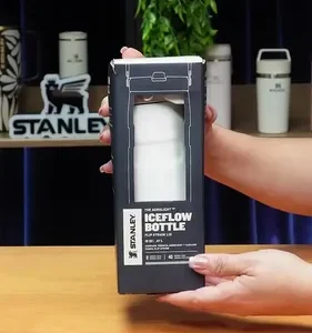 Garrafa Térmica Stanley Aerolight Flip Straw Black 473ml - Imagem 2
