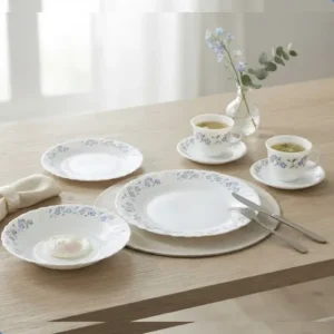 Aparelho De Jantar 20 Peças Opaline Branco Almoço E Jantar - Imagem 8