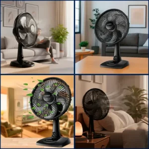 Ventilador De Mesa 30cm Super Power 60w Vsp-30-b Turbo - Imagem 6