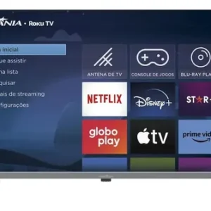 Smart Tv 32 Pol Hd Britânia B32kra Roku Tv Wi-fi Dolby Audio - Imagem 3