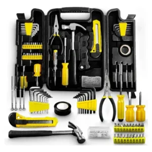 Jogo de Ferramentas 200 Peças com Chaves de Precisão e Allen Kit com Maleta Resistente - Titanium Platina - Imagem 3