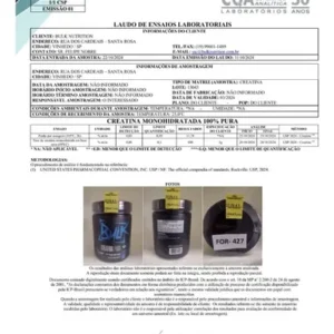 Creatina 1kg Monohidratada 100% Pura Bulk Nutrition - Imagem 8