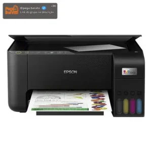 Impressora Multifuncional Tanque De Tinta Color Epson L3250 Preto - Imagem 1
