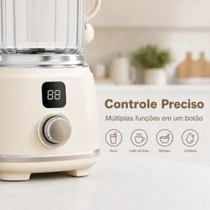 Espremedor Elétrico Portátil Para 600ml Recarregável Usb - Imagem 8