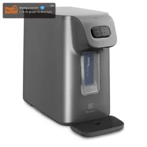 Purificador Electrolux Experience Água Gelada, Fria ou Natural com Compressor Grafite PC01X - Imagem 1